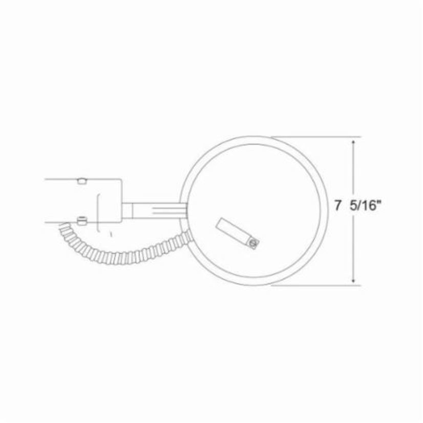 Juno Air-Loc IC21R IC Series Shallow Universal Remodel Housing, Incandescent Lamp, IC Insulation, 120 V AC, 6-3/4 in Ceiling Opening, Aluminum Housing